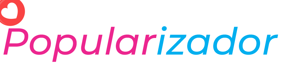 logotipo do Popularizador, um site de comprar curtidas no insta