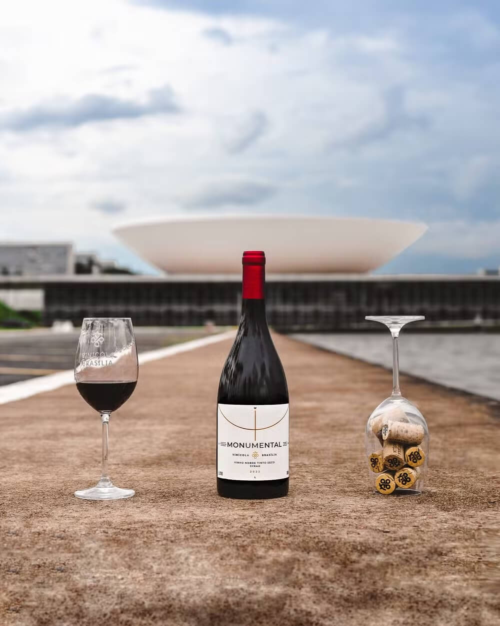 Brasília do vinho à água