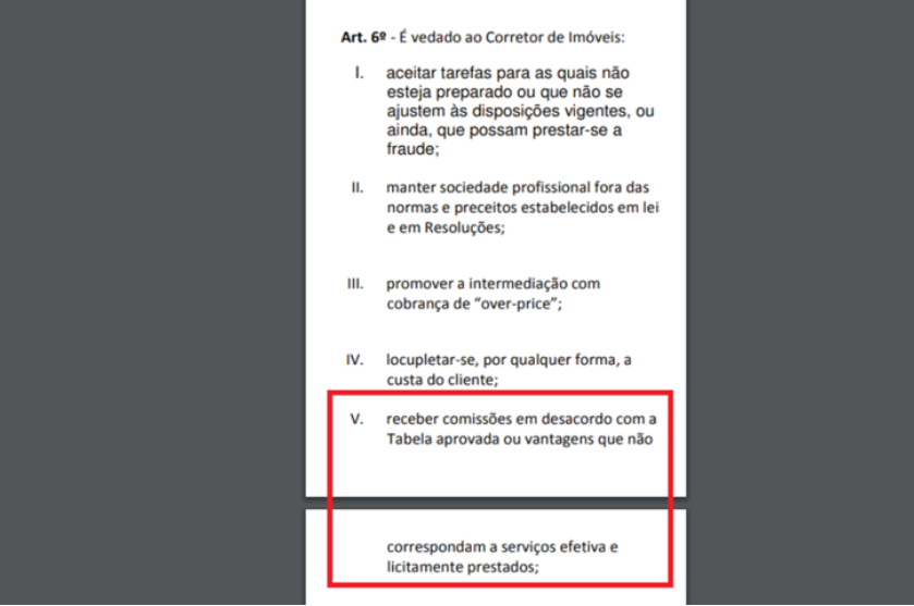 Figura 2 Código de ética conforme apresentado no sítio eletrônico da entidade