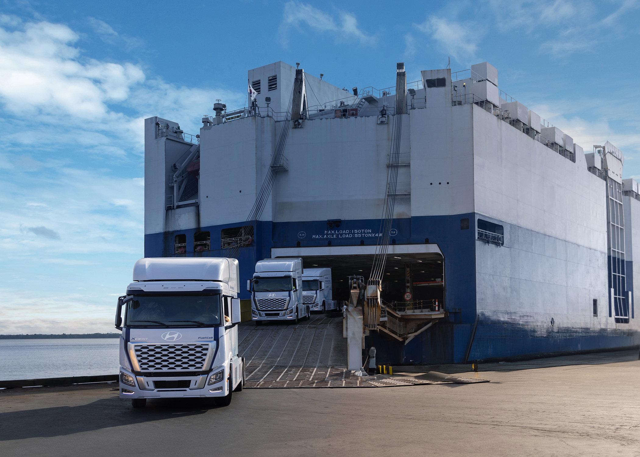 Grupo Hyundai Motor vai usar caminhoes a hidrogenio na logistica de sua nova fabrica nos Estados Unidos 1
