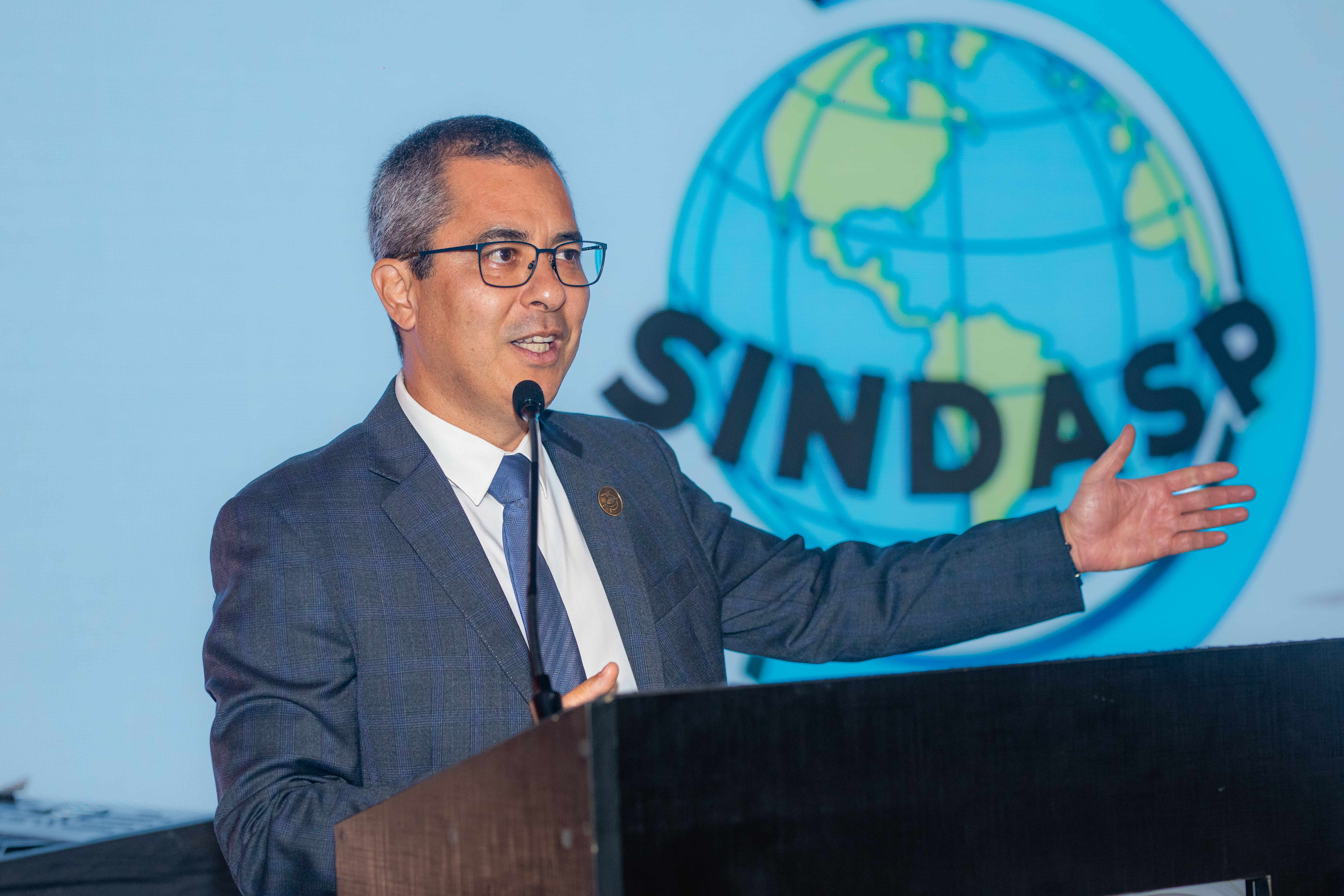 Presidente do SINDASP, Elson Isayama