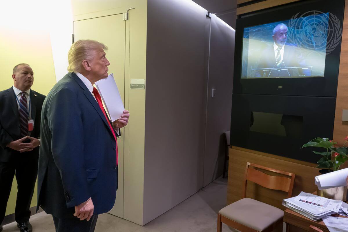 Trump e Lula na ONU