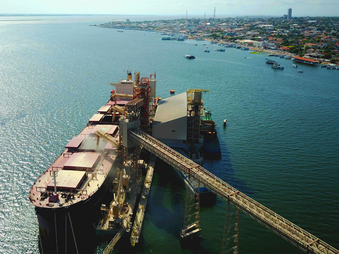 Operação de carga - portos Pará